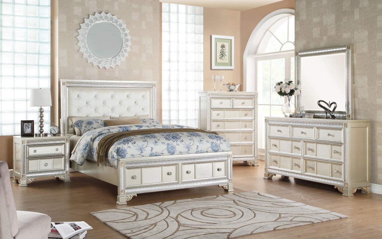tiffany bedroom set global furniture usa